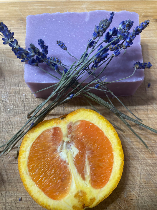 Lavender Orange Bar Soap