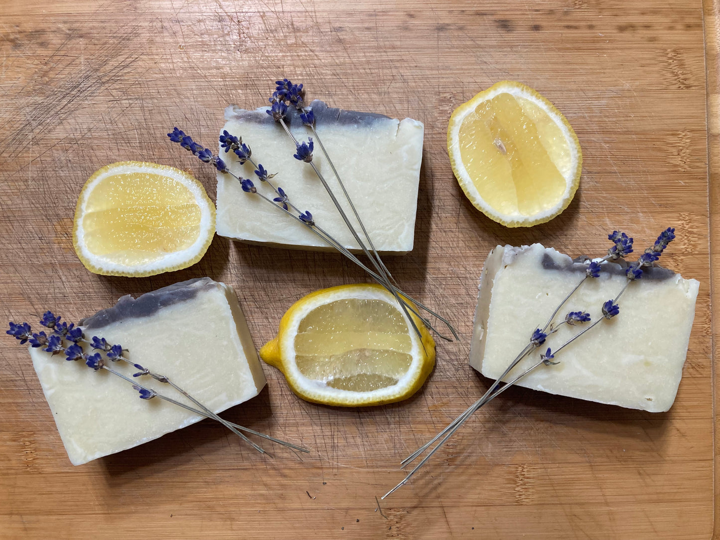 Sunny Lemon Lavender Soap  ***Available January 5th  ***