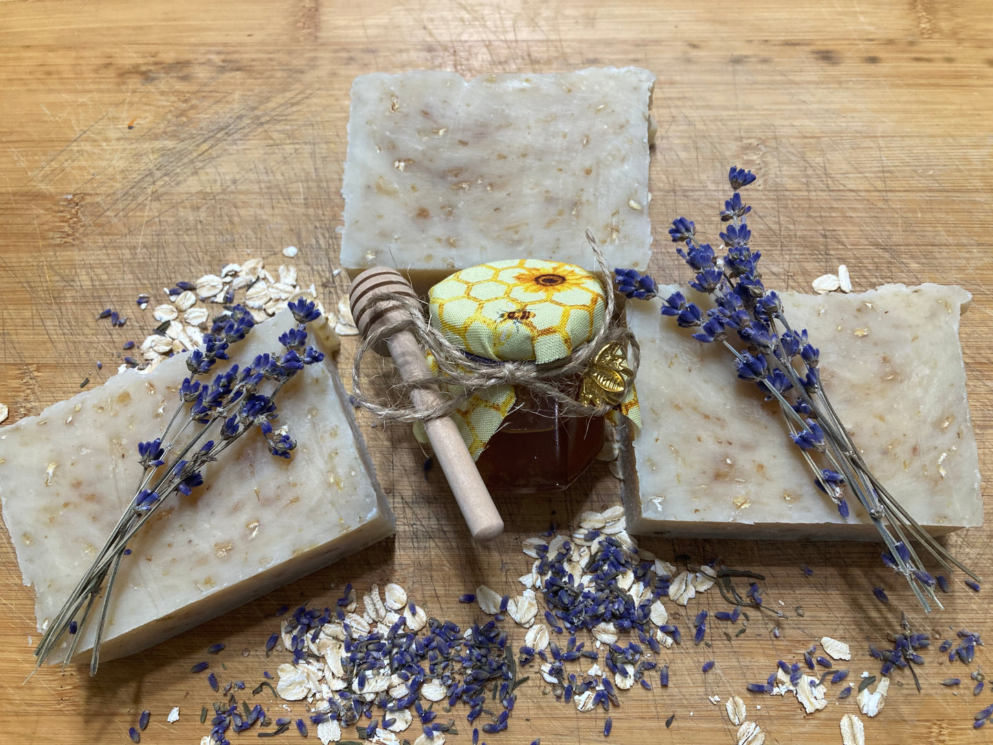 Lavender Honey Oat Soap