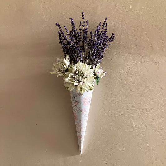 Handmade Lavender Floral Arrangement